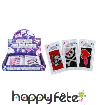 Sticker en strass pour téléphone