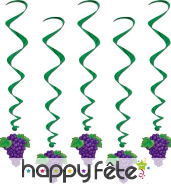 Suspensions grappe de raisin