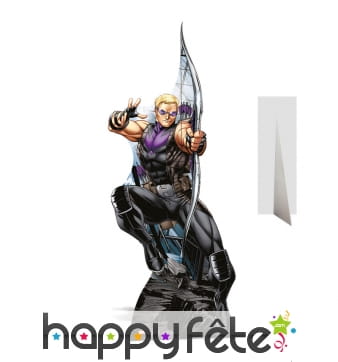 Silhouette Hawk-Eye en carton taille réelle