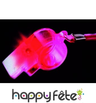 Sifflet lumineux
