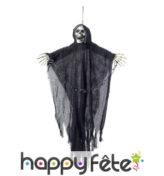 Squelette moissonneur d'âme à suspendre, 90cm