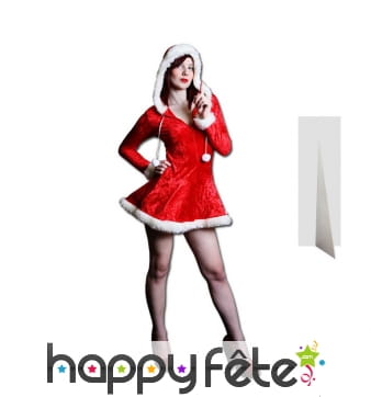 Silhouette Maman Noël en carton plat