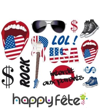 Stickers muraux sur le thème de l'amérique