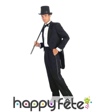 Smoking noir années 20 de gentleman