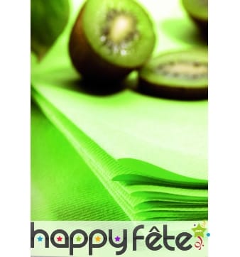 Serviettes ouate pastel anis 2 feuilles