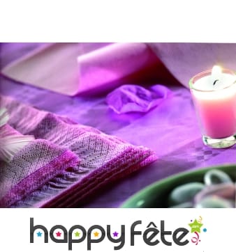 Serviettes ouate pastel rose 2 feuilles