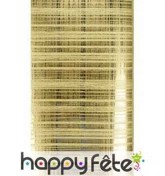 Sac polypropylène doré 35 x 50 cm