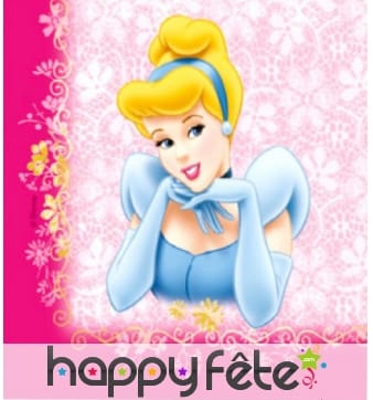 Serviettes princesse Disney