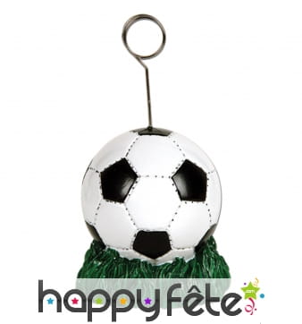 Support photo en forme de ballon de foot