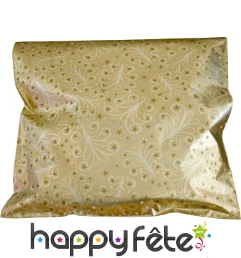 Sac polypro sapin doré