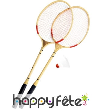 Set raquettes badminton