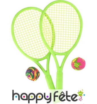 Set raquettes et balles