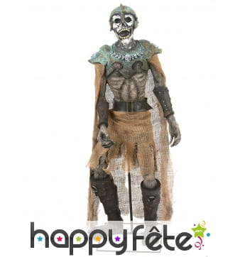 Soldat squelette décoratif de 150cm