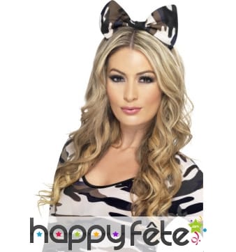 Serre-tête avec noeud militaire