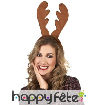 Serre-tête bois de renne