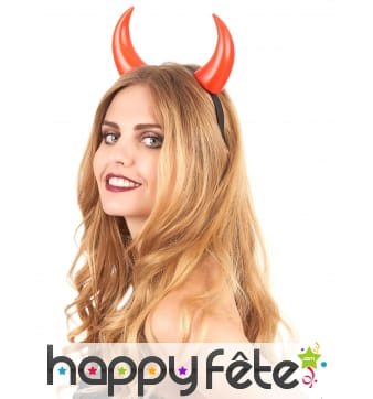 Serre tete de diable rouge