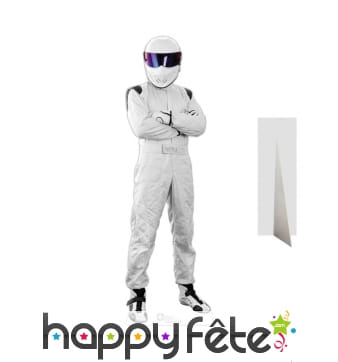 Stig top gear taille réelle en carton plat