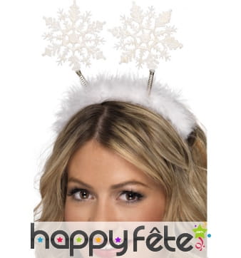 Serre tête neige de Noël