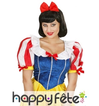 Serre-tête noeud rouge pour adulte