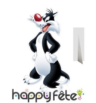 Sylvestre taille réelle en carton, Looney Toons