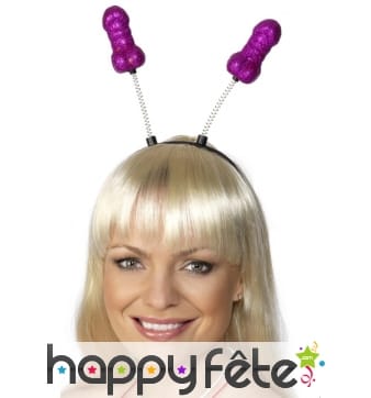 Serre-tête zizi rose