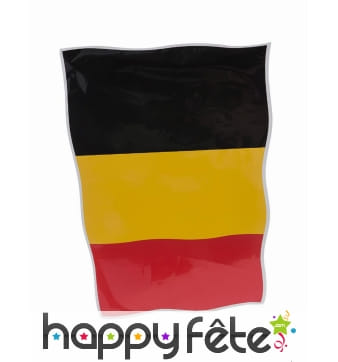 Sticker Voiture Drapeau Belgique de 33 cm