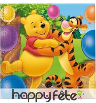 Serviettes Winnie l'Ourson