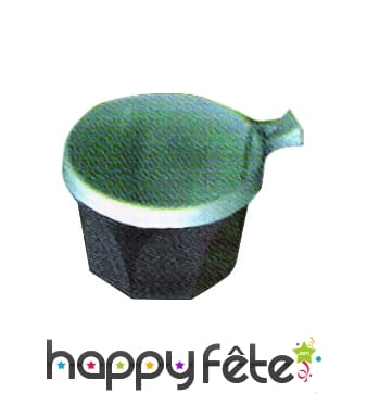 Tasse a cafe marron et blanche