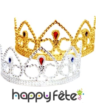 Tiare argentée. Taille adulte