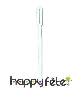 Touillettes café blanches