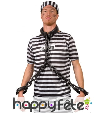 Triple chaine de prisonnier