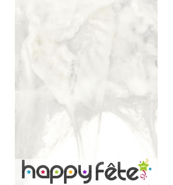 Toile d'araignée blanche phosphorescente 56g