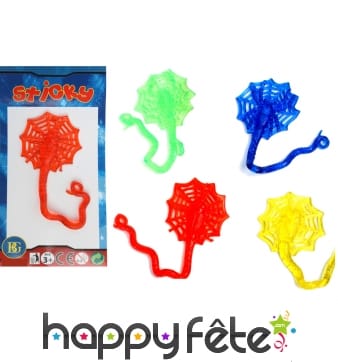 Toile d'araignée collante à catapulter