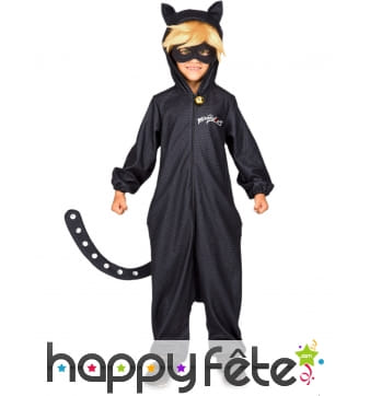 Tenue de Chat Noir Miraculous pour enfant
