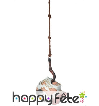 Tête décapitée crochet