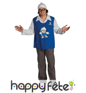 Tenue de Det pour adulte, Mainzelmännchen