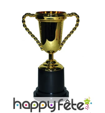 Trophée doré double poignée, 25cm