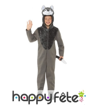 Tenue de loup pour enfant
