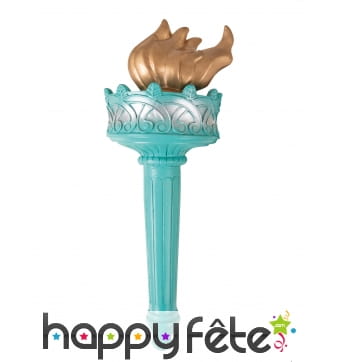 Torche de la statue de la liberté en plastique