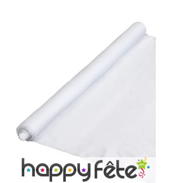 Tapis de neige blanc en feutrine, 90 x 245cm