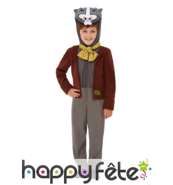 Tenue de petit blaireau, le vent dans les saules