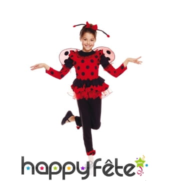 Tenue de petite coccinelle rouge
