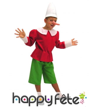 Tenue de Pinocchio pour enfant