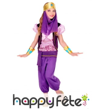 Tenue de princesse orientale pour fille