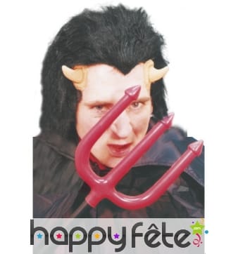 Trident diable rouge