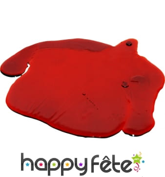 Tache de sang en gelatine