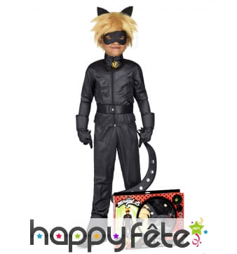 Tenue en coffret Chat Noir pour enfant, Miraculous