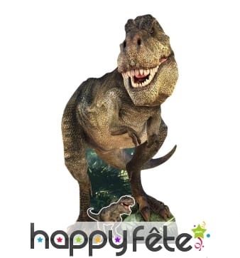 Tyrannosaure en carton plat de 186cm