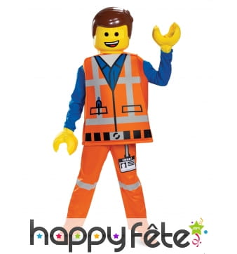 Tenue Emmet enfant, La grande aventure Lego luxe