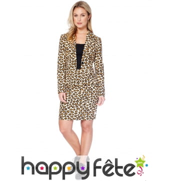 Tailleur Léopard